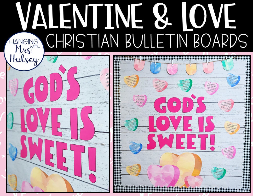 Love and Valentine Bulletin Board Etsy