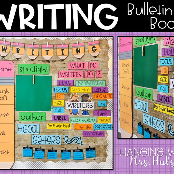 The Writing Process Bulletin Board - Writing Bulletin Board