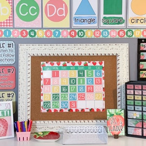 Strawberry Classroom Decor Bundle