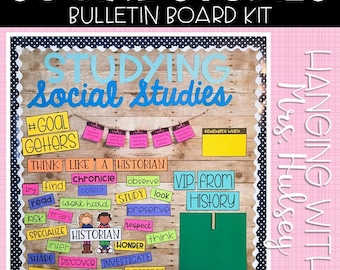 Social Studies Bulletin Board Kit