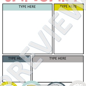 Boho Rainbow Class Newsletter Templates: Editable Classroom Decor - Etsy