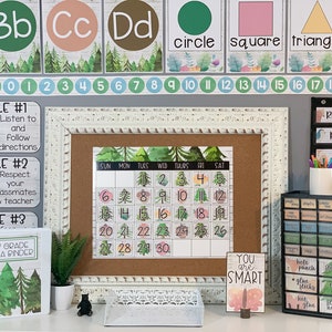 Forest Classroom Decor Bundle