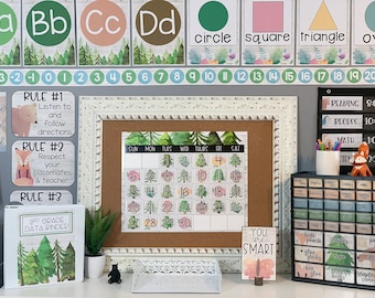 Forest Classroom Decor Bundle