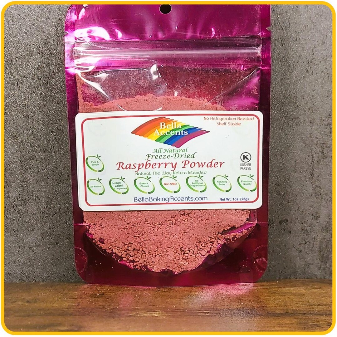 Natural Freeze-dried Raspberry Powder: All-natural Flavor & Color - Etsy