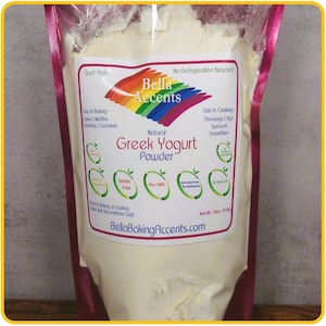 Greek Yogurt Powder - All-Natural Greek Yogurt Powder - Freeze Dried Greek Yogurt Powder -  Add To Baking Recipes, Chocolate, Muffin
