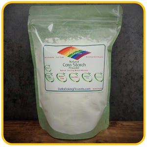 Almidón de maíz natural en polvo: espesante vegano para hornear y cocinar.