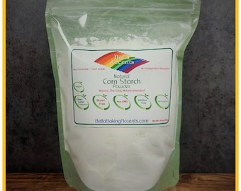 Almidón de maíz natural en polvo: espesante vegano para hornear y cocinar.