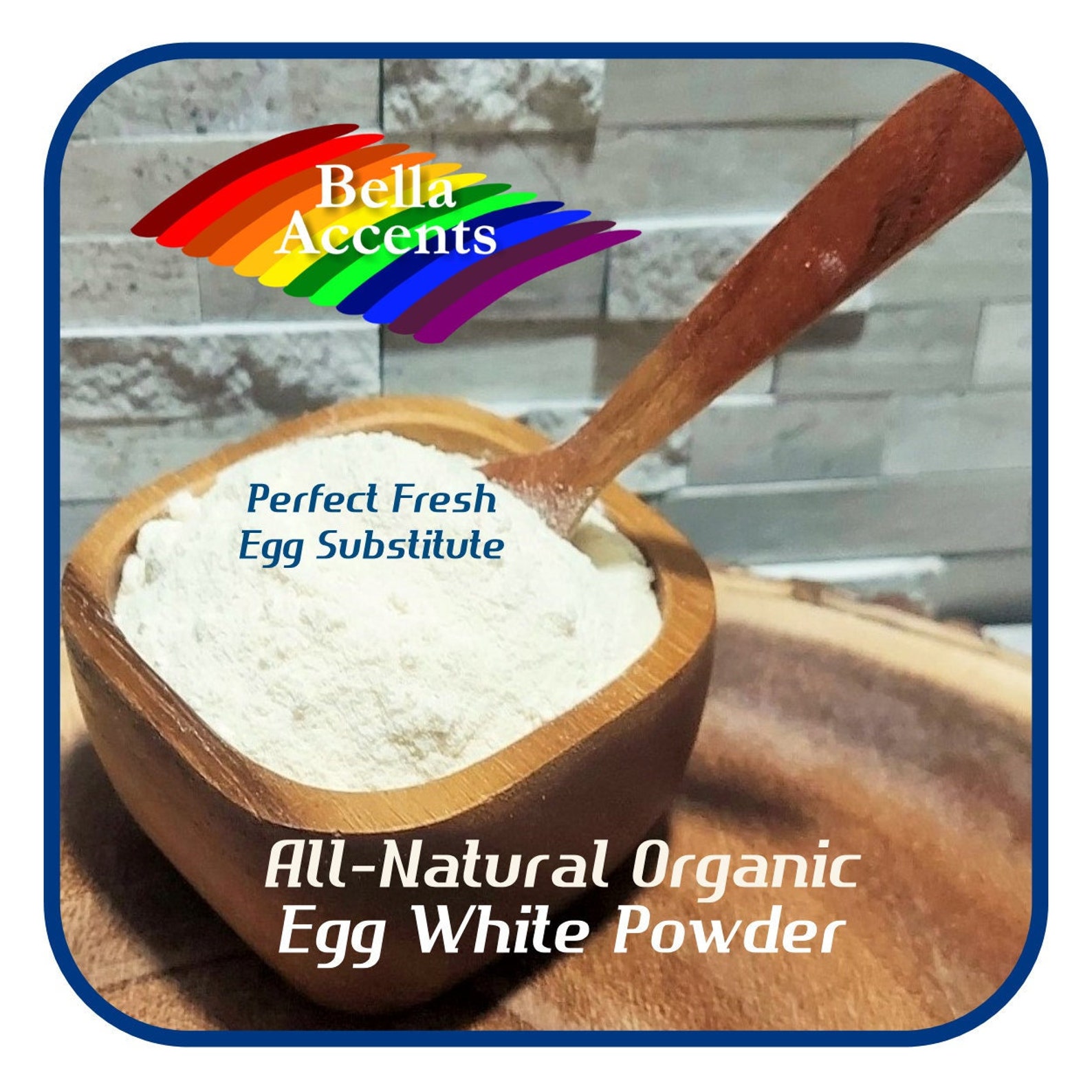 Organic Egg White Powder Allnatural Dried Egg Whites Use Etsy