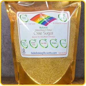 Natural Unrefined Raw Sugar Cane 16oz Package