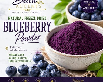 Polvo de arándanos liofilizados: superalimento natural para batidos y cuidado de la piel.