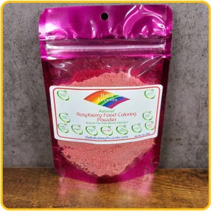 Raspberry Food Coloring Powder All-Natural Freeze-Dried Raspberry Food Coloring Powder Fruit Based Natural Raspberry Food Coloring Powder