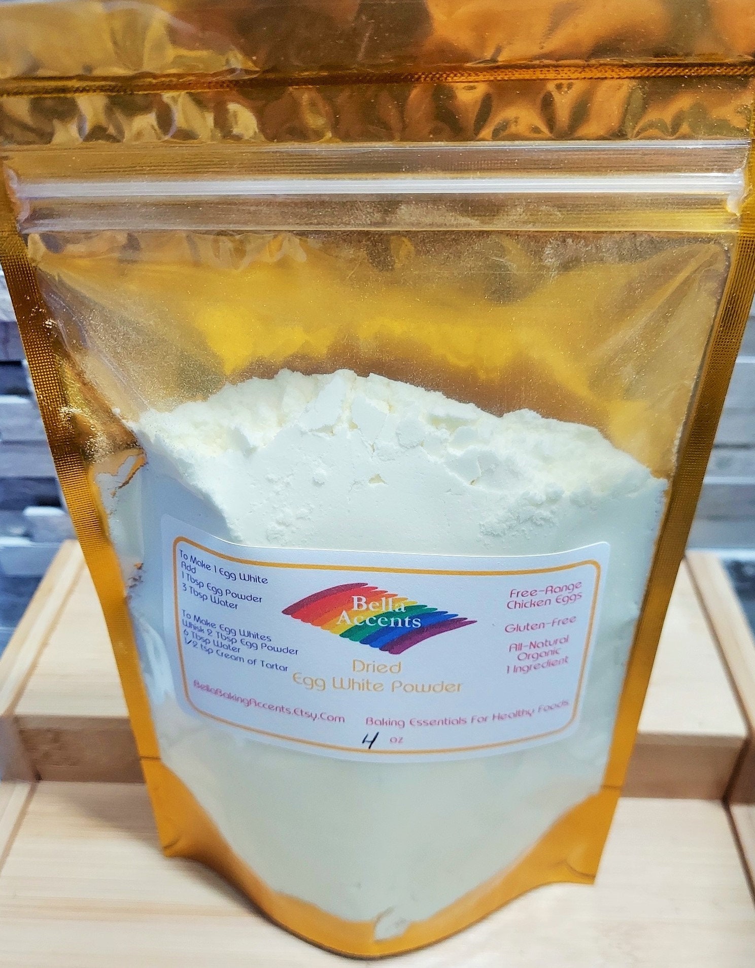 Organic Egg White Powder Allnatural Dried Egg Whites Use Etsy Canada