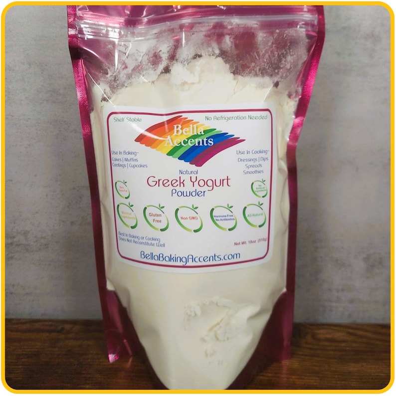 All-natural Greek Yogurt Powder – Freeze Dried Dairy Baking & Dessert ...