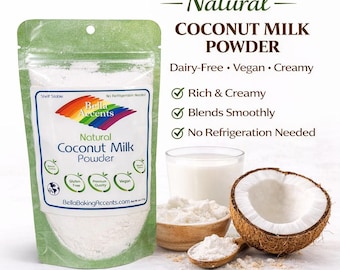 Coconut Milk Powder Dairy Free Vegan Creamer for Coffee Baking Smoothies