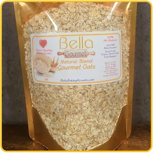Natural Oats Blend Oatmeal - This Is The Best Oatmeal For Breakfast Oats, Overnight Oats, Recipes, Baking - Adds Creaminess And Texture