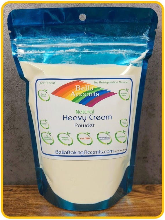 All Natural Heavy Cream Powder: Baking, Cooking, Beverages, DIY Cosmetics, Homemade Soap Making