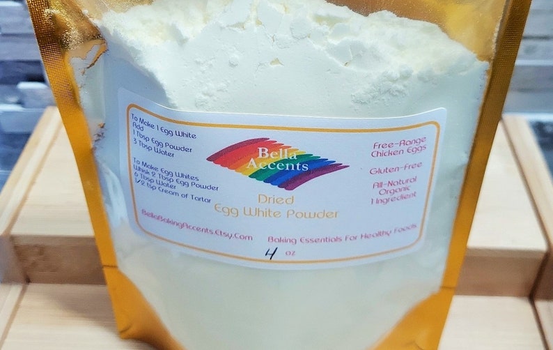Organic Egg White Powder Allnatural Dried Egg Whites Use Etsy Canada