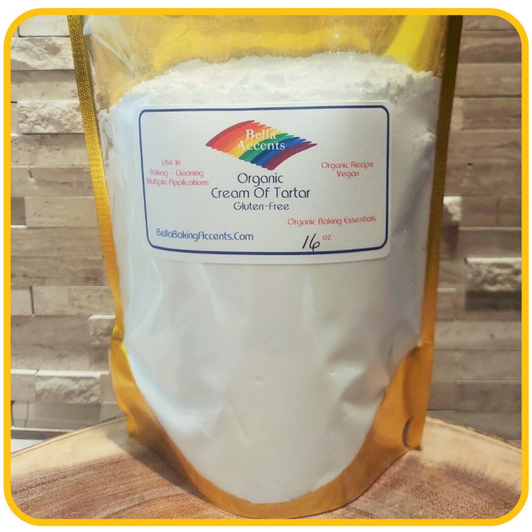 Organic Cream of Tartar Powders for Baking Recipes Kitchen Supplies