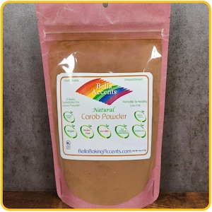 Natural Carob Powder Natural Healthy Alternative To Cocoa Powder Naturally Sweet Carob Powder Use In Recipes In Place Of Cocoa Powder