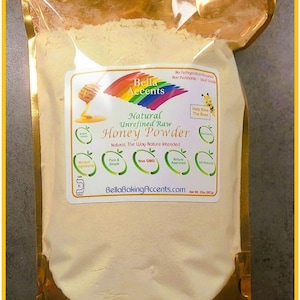 Natural Honey Powder: Raw, Freeze Dried for Baking & Skincare