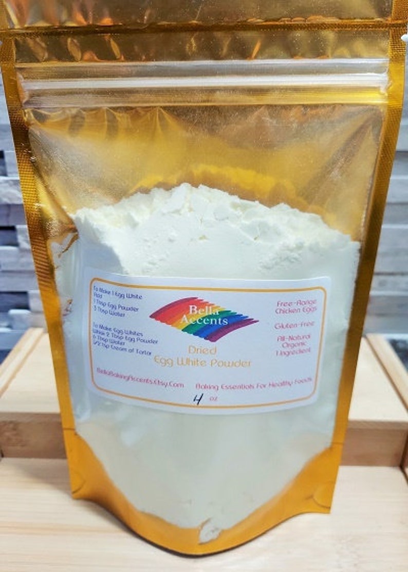 Organic Egg White Powder Allnatural Dried Egg Whites Use Etsy