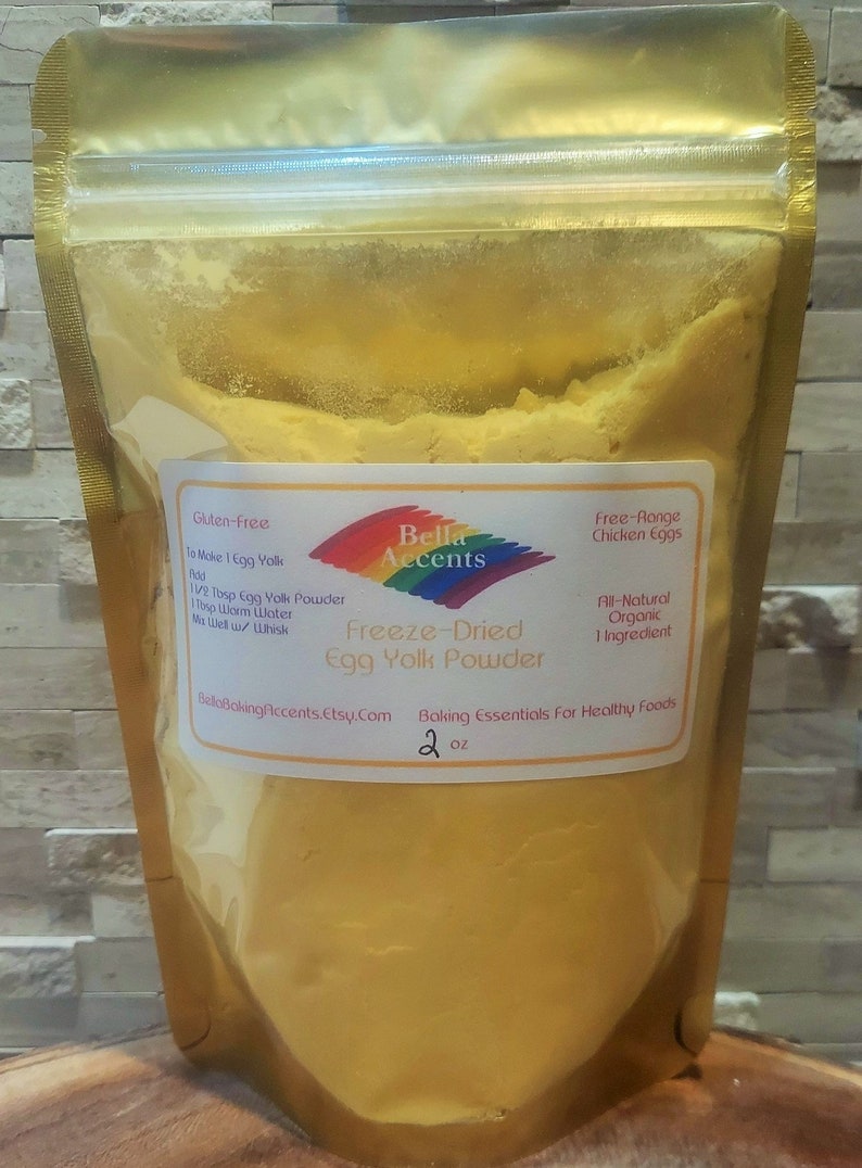 Egg Yolk Powder 100 Organic Allnatural Cat Allergies Etsy