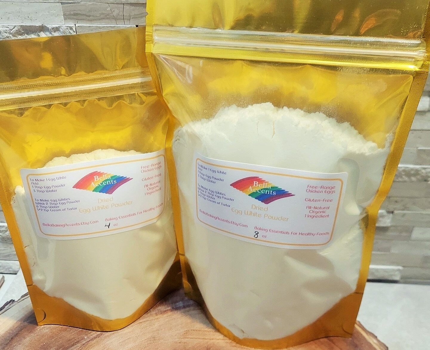 Organic Egg White Powder Allnatural Dried Egg Whites Use Etsy