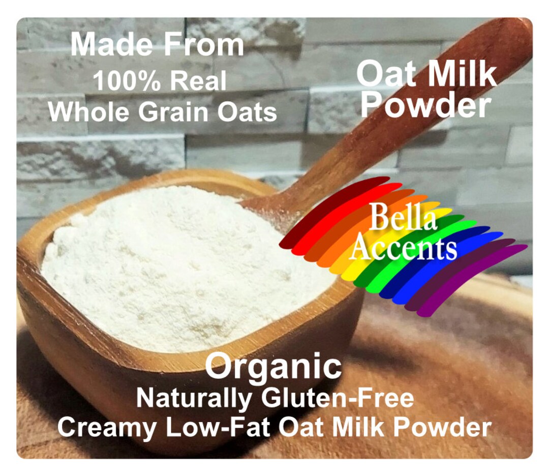 Oat Milk Powder Allnatural Organic Nondairy Milk Powder Etsy