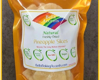 Naturally Dried Pineapple Slices: Healthy Snack, Recipe Ready