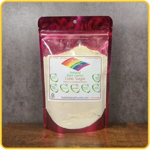 Raw Unrefined Natural Caster Sugar - Natural Turbinado Caster Sugar - Raw Sugars- Unrefined Organic Sugars