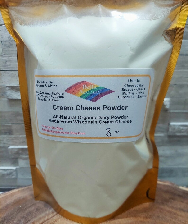 All Natural Organic Cream Cheese Powder for Baking and Cooking Etsy