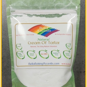 Cream of Tartar Natural Baking Ingredient For Snickerdoodle Cookies Natural Stabilizing Agent Baking Supplies