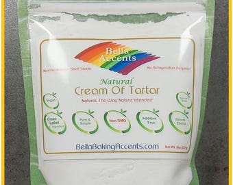 Crémor tártaro natural: ingrediente de repostería con etiqueta limpia.