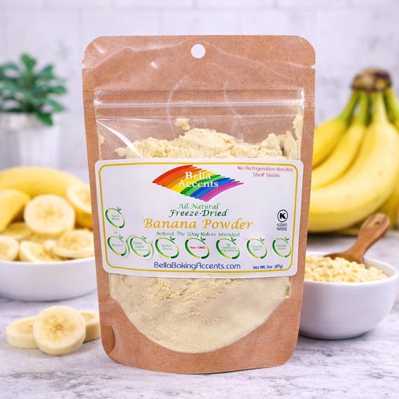 Banana Powder Natural Food Coloring Freeze Dried Baking Flavor Smoothie Powder