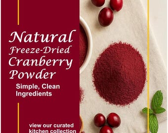 Polvo de arándano liofilizado: superalimento natural para repostería y batidos
