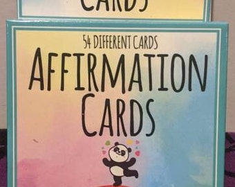 Affirmation cards