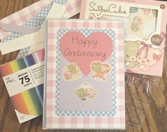 Happy Anniversary SugarCubs Card