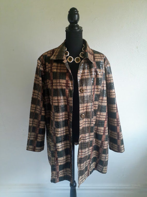 Plaid Selene Sport Jacket