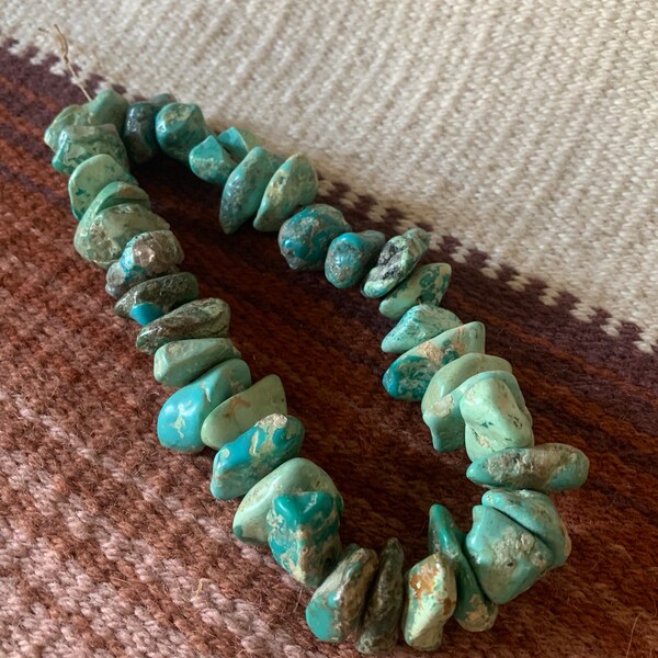 Vintage Old Pawn Turquoise Beads,Lot of Turquoise,Jewelry Making,Beads,Crafting,Handmade,Native Turquoise,Old Pawn Turquoise