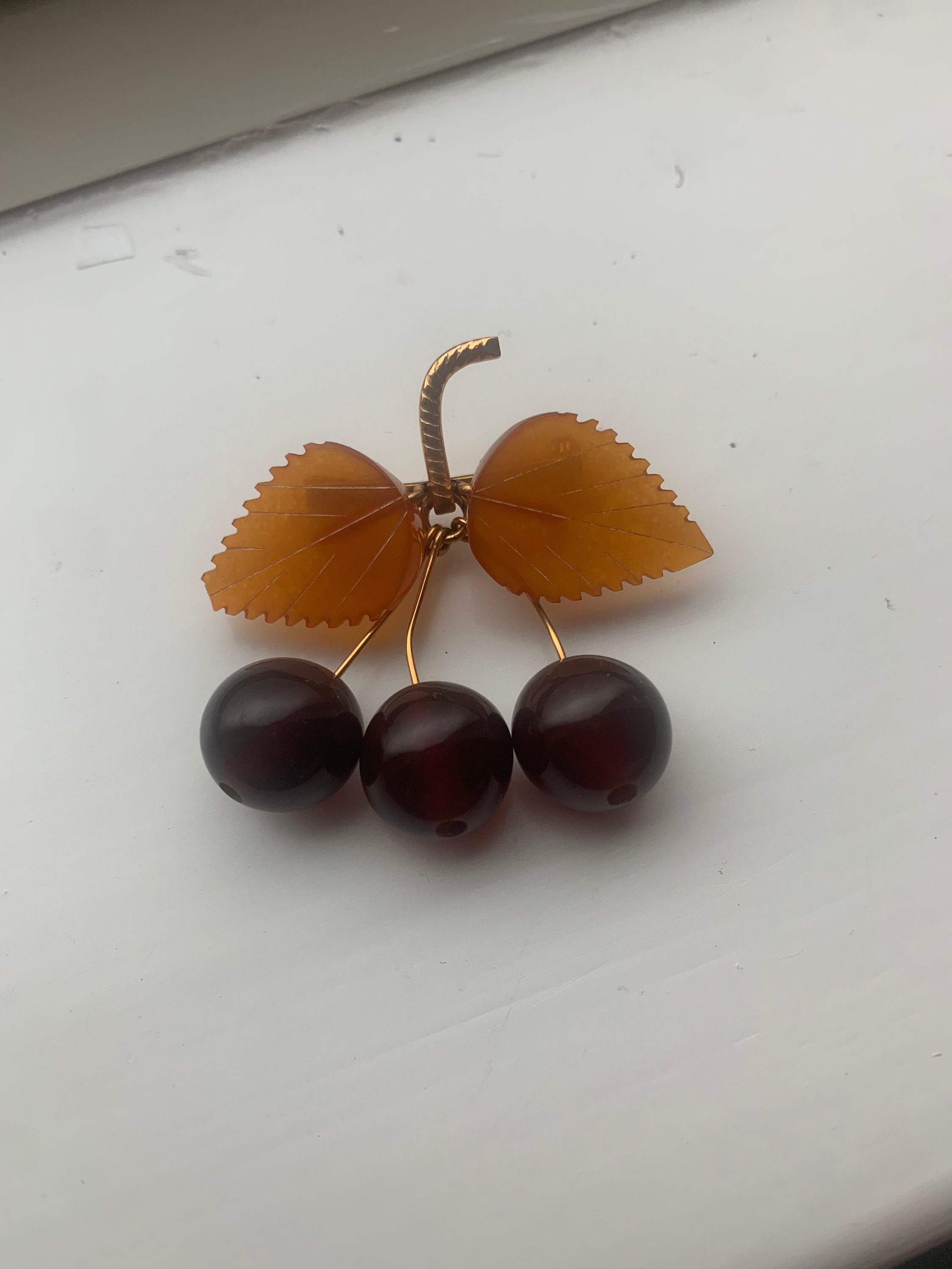 アクセサリー takanadaisuke Red cherry brooch Brooch 3D Cherry ,red Cherry Jewelry, Cherry Bloom Berry - Etsy