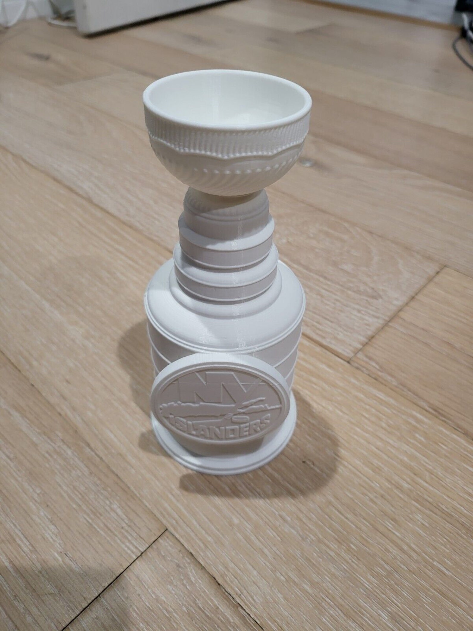 Custom 3D Printed NHL Stanley Cup Trophy With Team Logo Option Etsy