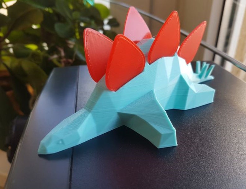 New Custom Stegosaurus Guitar Pick Holder up to 6 Guitar Etsy