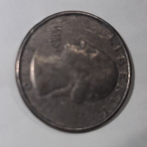 1990 United States Washington P Error Quarter without silver finish