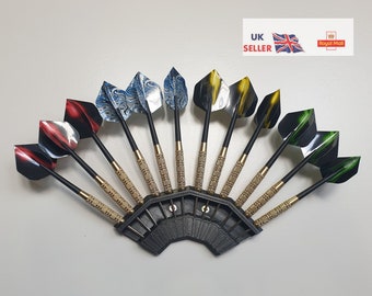 Dart Holder / Display Stand ( wall mounted ) & fixings | holds up to 12 Darts