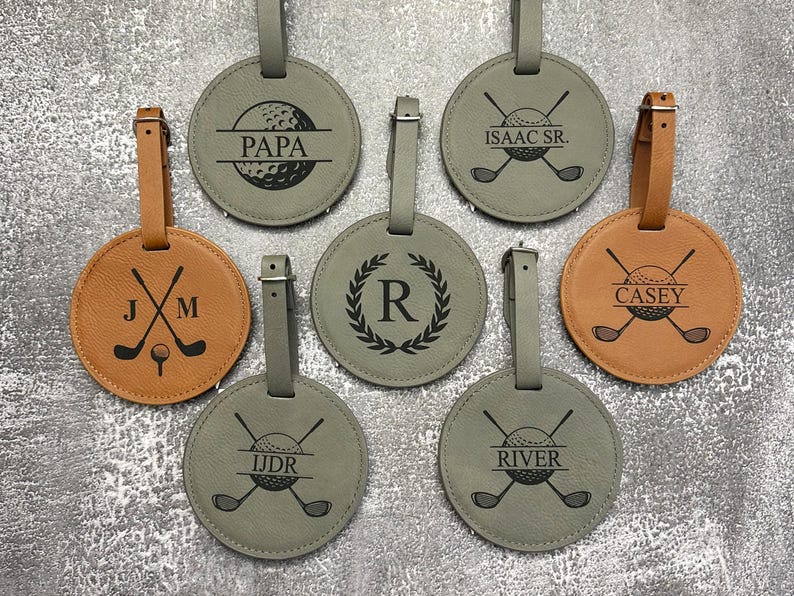Custom Golf Bag Tag with Tees, Bulk Golf Team Gifts, Golf Tournament Favors, Golf Fundraiser Items Bulk, Christmas Gift for Golfer image 11