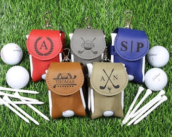 Custom Golf Ball Holder - Bulk Golf Team Gifts, Golf Tournament Favors Golf Fundraiser Items Bulk Christmas Gift for Golfer