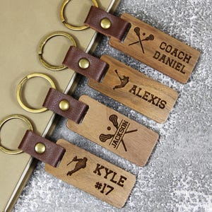 Bulk Discounts - Engraved Custom Lacrosse Keychain, Lacrosse Team Gifts Bulk, Lacrosse Senior Night Gifts, Personalized Lacrosse Gift Bulk