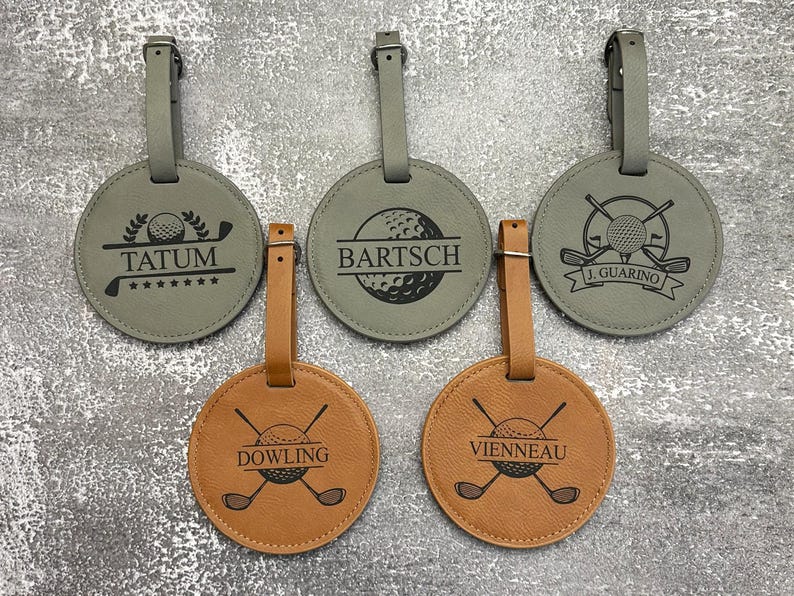 Custom Golf Bag Tag with Tees, Bulk Golf Team Gifts, Golf Tournament Favors, Golf Fundraiser Items Bulk, Christmas Gift for Golfer image 13