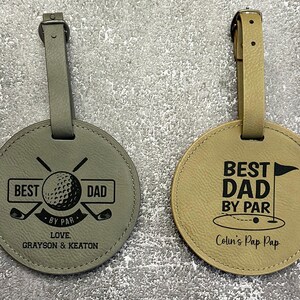 Custom Golf Bag Tag with Tees, Bulk Golf Team Gifts, Golf Tournament Favors, Golf Fundraiser Items Bulk, Christmas Gift for Golfer image 9