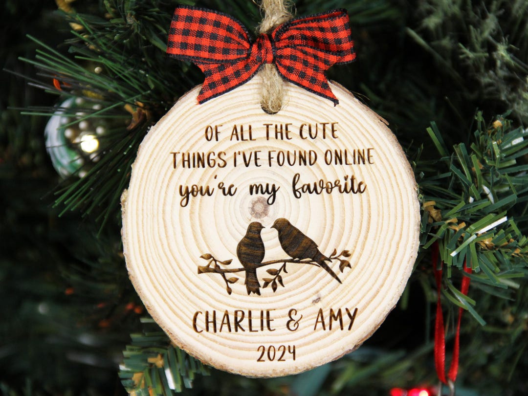 Christmas Doll Couple Hugging, You & Me We Got